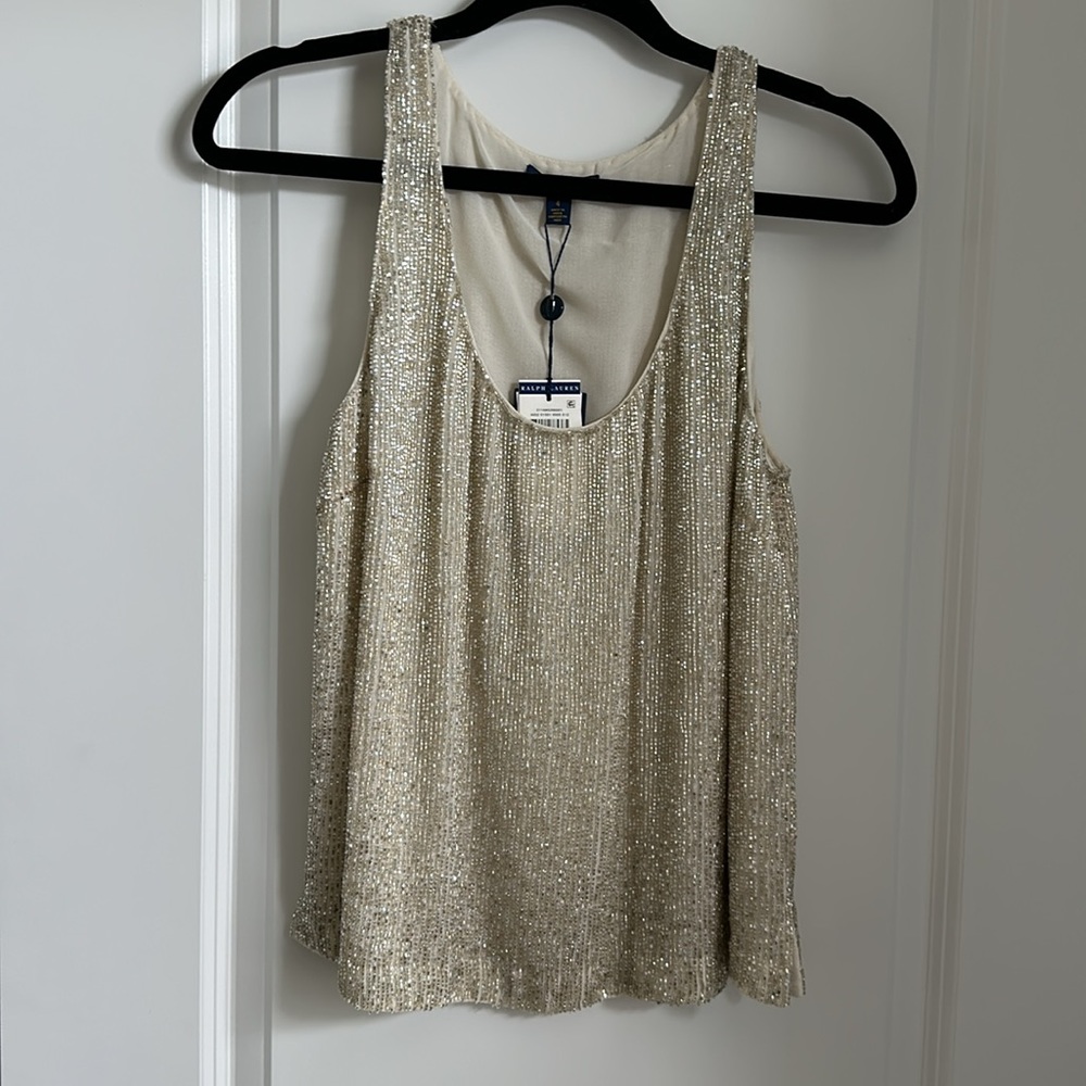 Polo Ralph Lauren Beaded Top